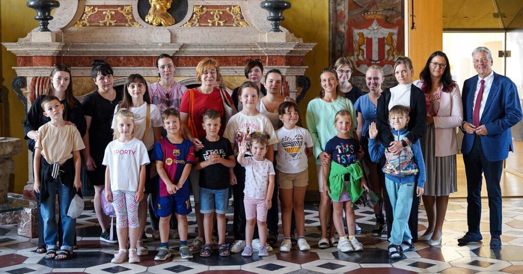 Kinder und Mütter aus der Ukraine zu Gast in Kärnten