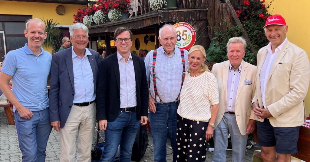 SPÖ Kärnten gratuliert Ing. Günter Pfeistlinger zum 85. Geburtstag und überreicht höchste Auszeichnung der Sozialdemokratie