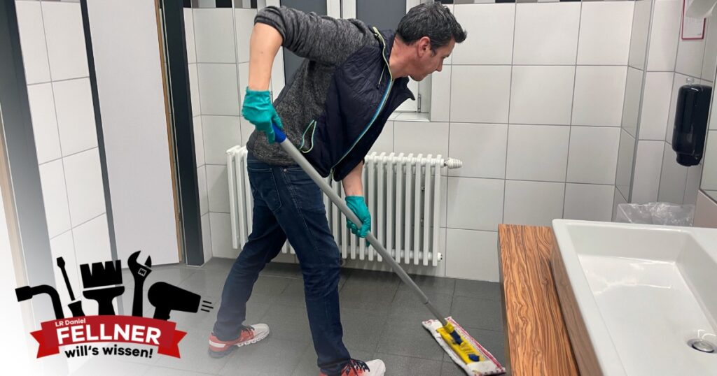 Wischmopp statt Regierungs-Job!