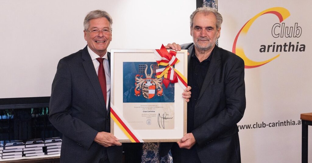 Landeswappen ziert „Kärntner Botschaft“ in Wien