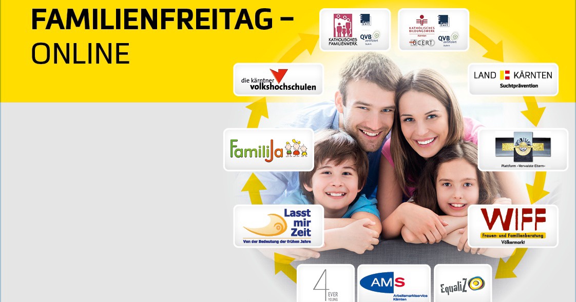 Mit &bdquo;Familienfreitag &ndash; online&ldquo; gut begleitet