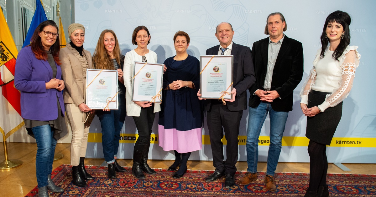 Integrationspreis des Landes K&auml;rnten 2022 verliehen