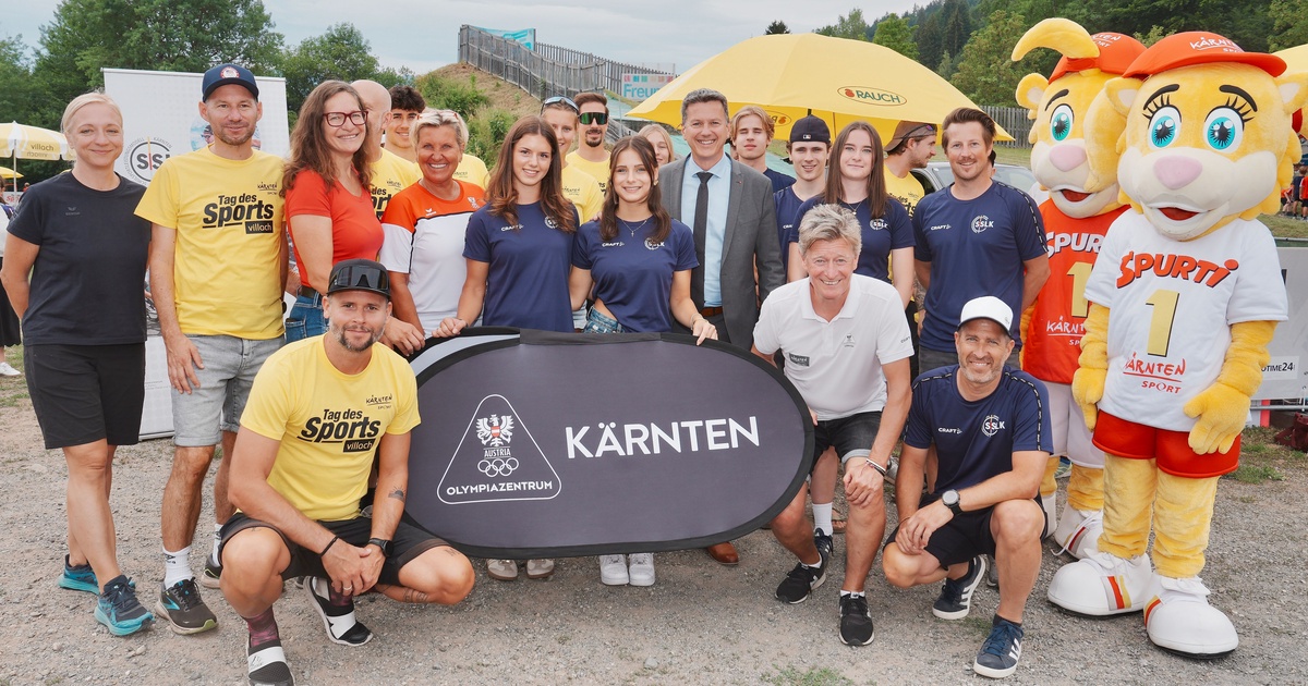 Tag des Sports in Villach: Ein starkes Zeichen f&uuml;r Bewegung, Ehrenamt und Zusammenhalt