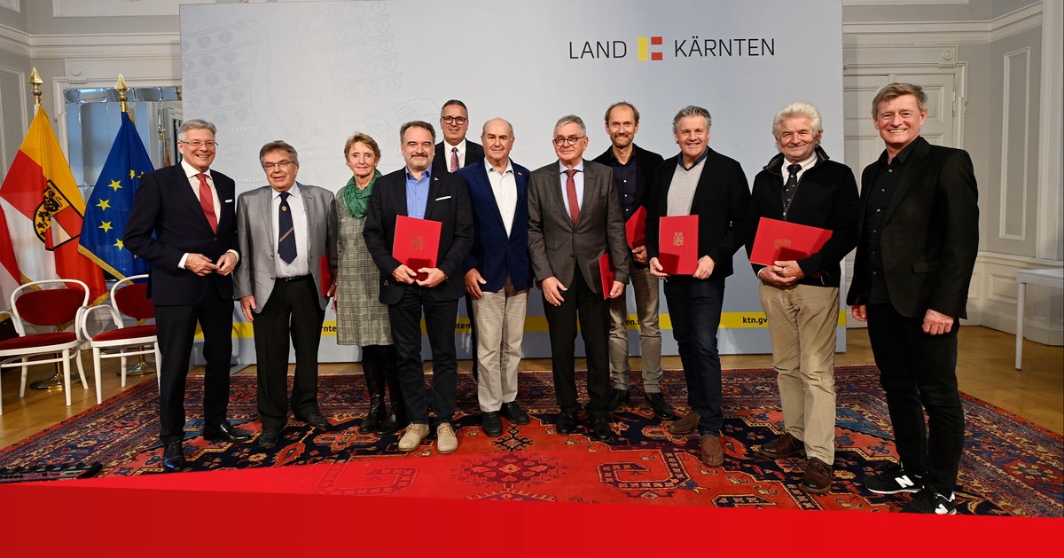 Land K&auml;rnten ehrt Sport-Funktion&auml;rinnen und Funktion&auml;re