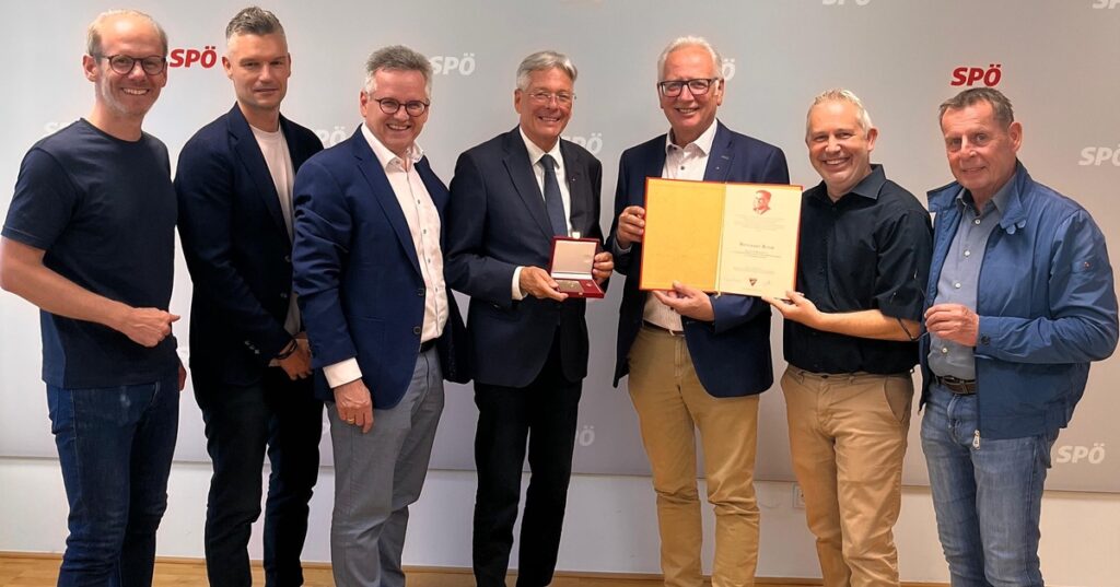 Otto-Bauer-Plakette für ranghohen Kärntner SPÖ-Politiker