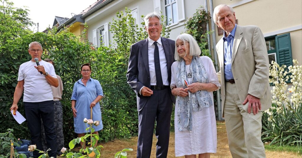 Feierliche Eröffnung des Ingeborg-Bachmann-Hauses in Klagenfurt