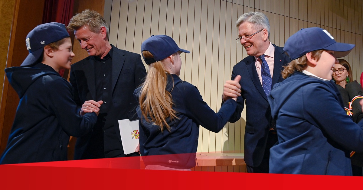 Erfolgreiche Sportlerinnen und Sportler wurden geehrt