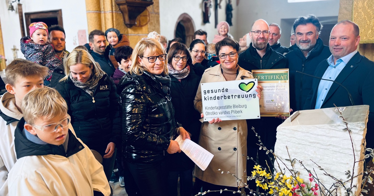 Gesunde Kinderbetreuung, gesundes Bleiburg