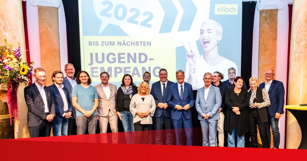 Jugendempfang der Stadt Villach