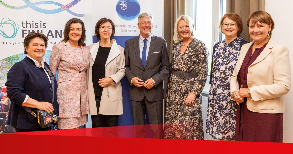 Neues finnisches Honorarkonsulat in Klagenfurt er&ouml;ffnet