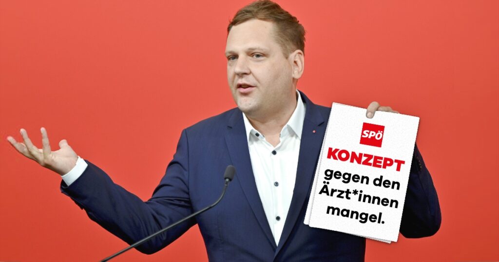 SPÖ hat längst Konzept gegen den Ärzt*innenmangel – Regierung ignoriert das Problem