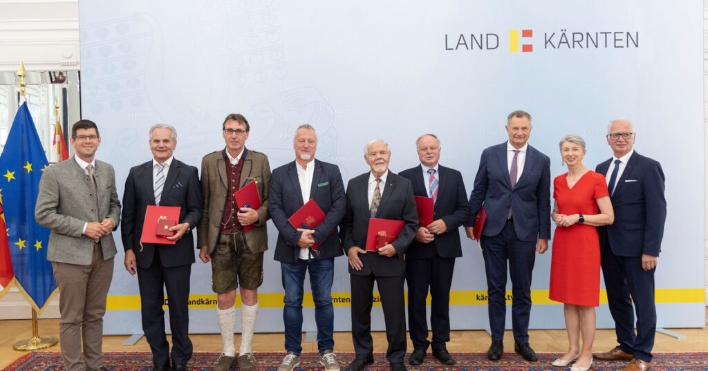 Taktgeber, Mutmacher und Visionsgeber: Verdiente Kärntner wurden ausgezeichnet