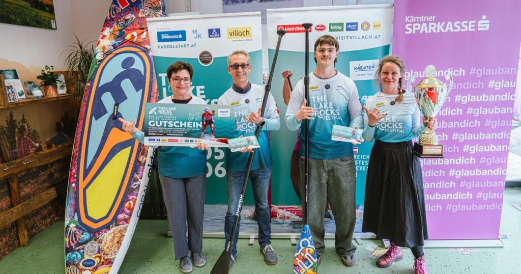 „Kärnten bewegen“ beim SUP-Festival am Faaker See