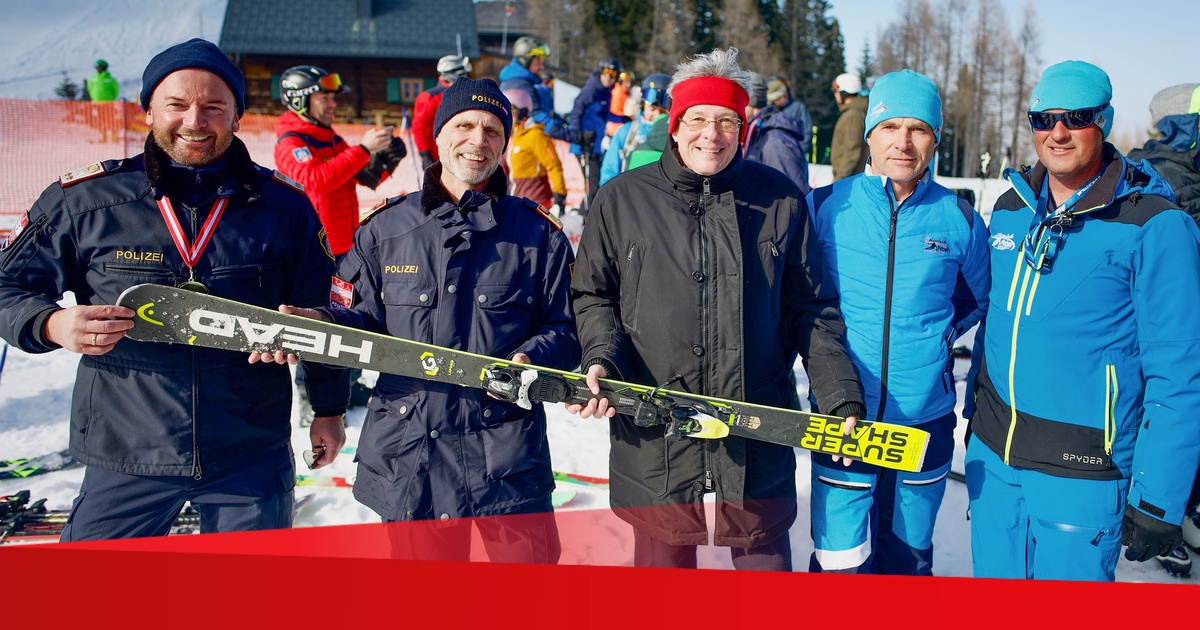 8. Blaulicht-Skimeisterschaft auf der Petzen