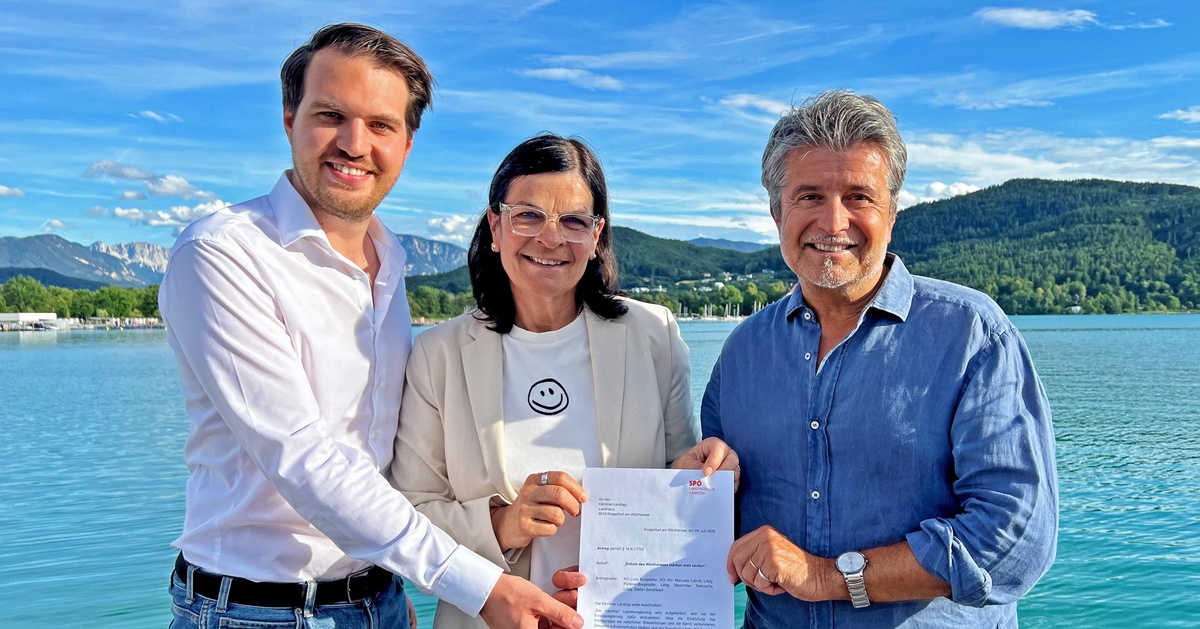 &bdquo;Finger weg vom W&ouml;rthersee&ldquo;