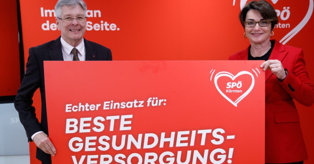 Kärnten-Wahl 23: Kärnten ist Gesundheitsland – aus dem Wahlprogramm der SPÖ Kärnten
