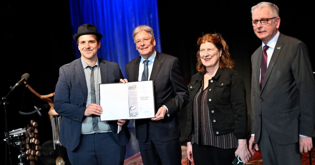 Gert-Jonke-Preis für Schriftsteller Ferdinand Schmalz