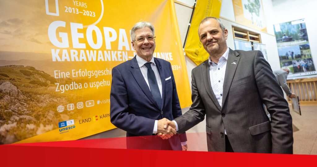 Zehn Jahre Karawanken UNESCO Global Geopark