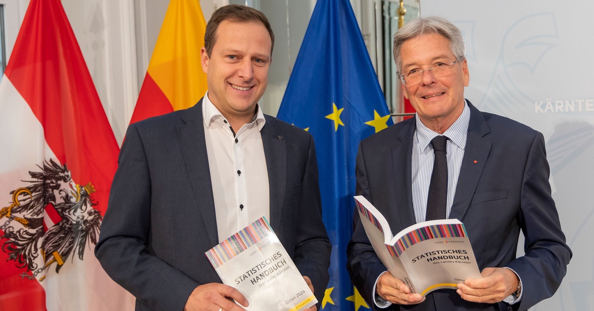 Statistisches Handbuch des Landes K&auml;rnten feiert &bdquo;Platinhochzeit&ldquo;