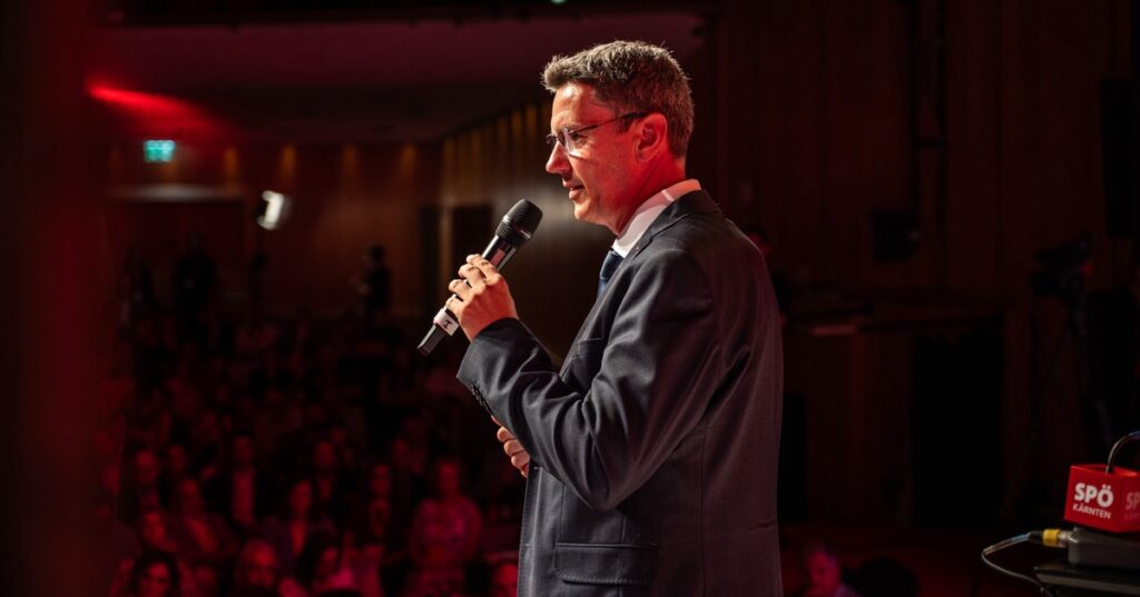 Daniel Fellner – Rede zur Kandidatur als Landesparteivorsitzender