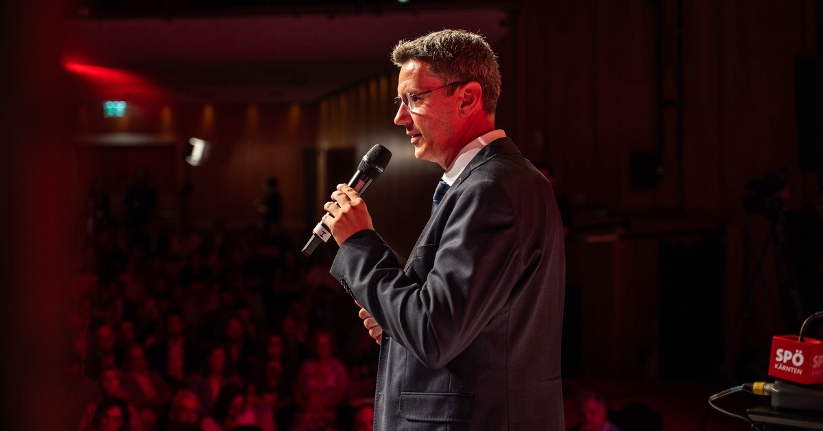 Daniel Fellner &ndash; Rede zur Kandidatur als Landesparteivorsitzender