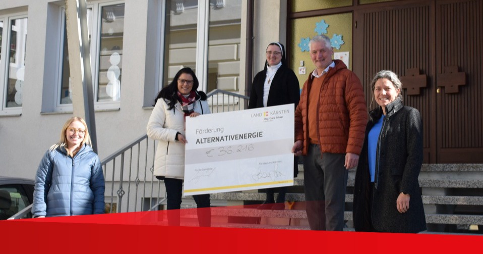 Konvent der Schulschwestern in St. Jakob/Rosental nutzt Energie äußerst effizient