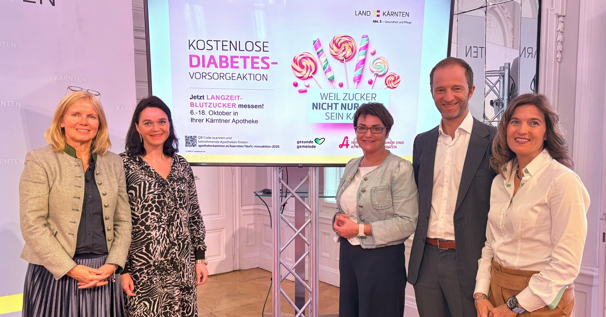 Ab 6. Oktober: Kostenloser Diabetes-Check in 60 Apotheken
