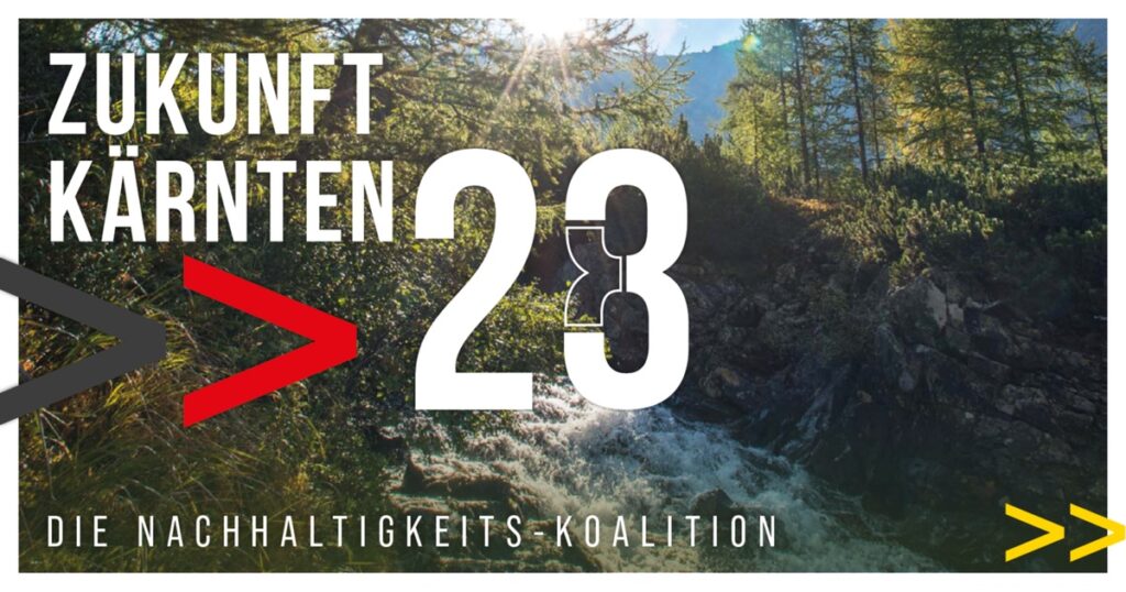 Regierungsprogramm 2023-2028 der Kärntner Nachhaltigkeits-Koalition