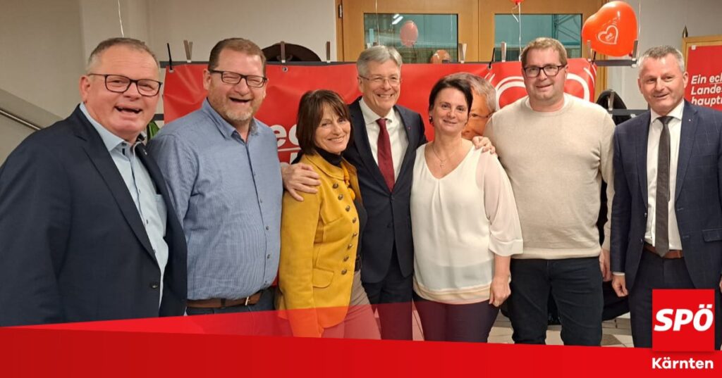 Kärnten-Wahl 23: Wahlmarathon Station 6 – SPÖ Bezirksgeschäftsstelle St. Veit