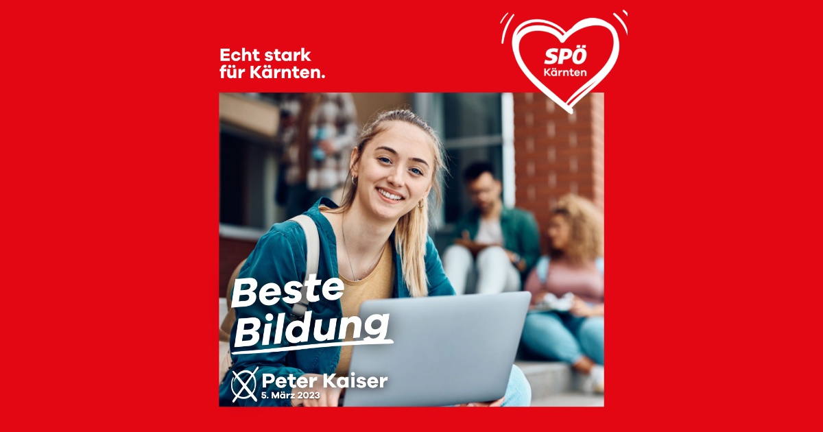 Wahlprogramm Thema: Beste Bildung