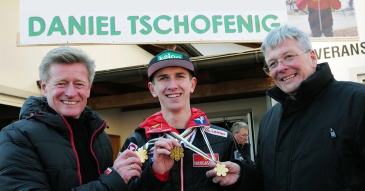 Land Kärnten gratuliert Adler Tschofenig zum Gesamt-Weltcupsieg