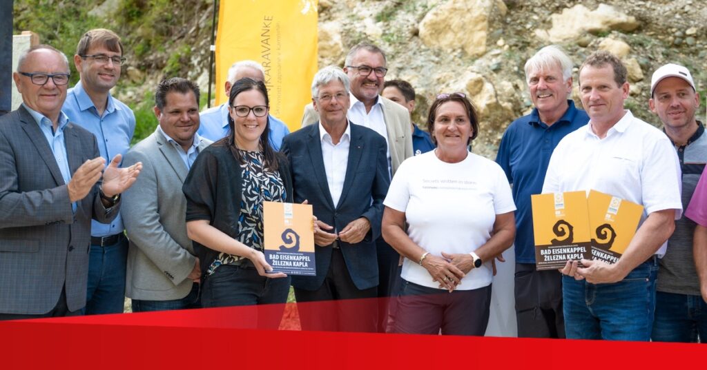 Zertifikatsverleihung und Klettersteig-Eröffnung im Geopark