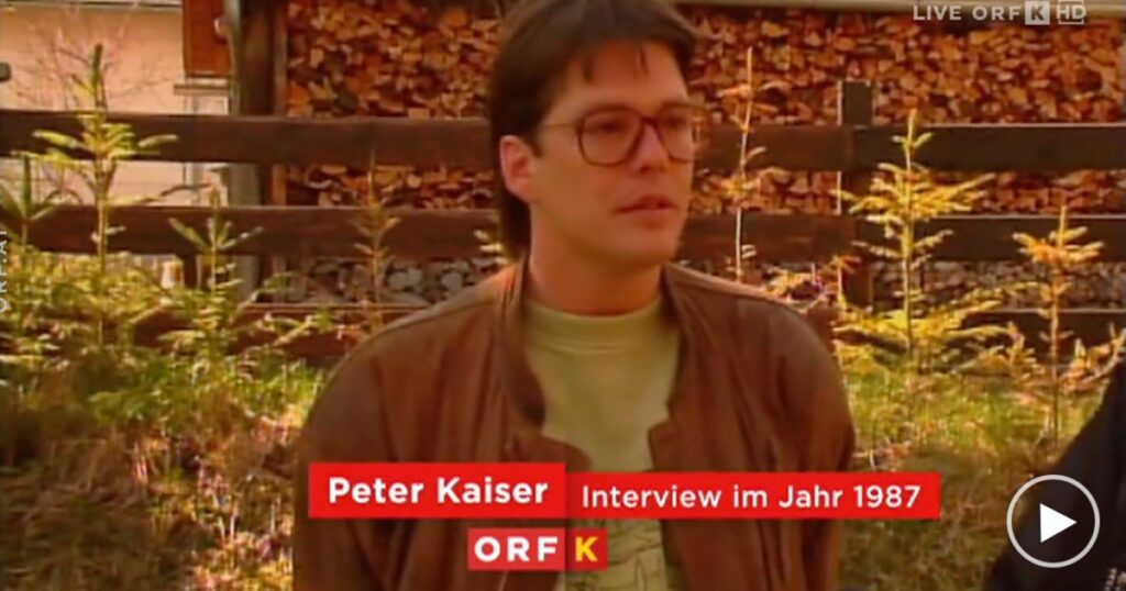 Video: Portrait von Landeshauptmann Peter Kaiser (ORF Beitrag)
