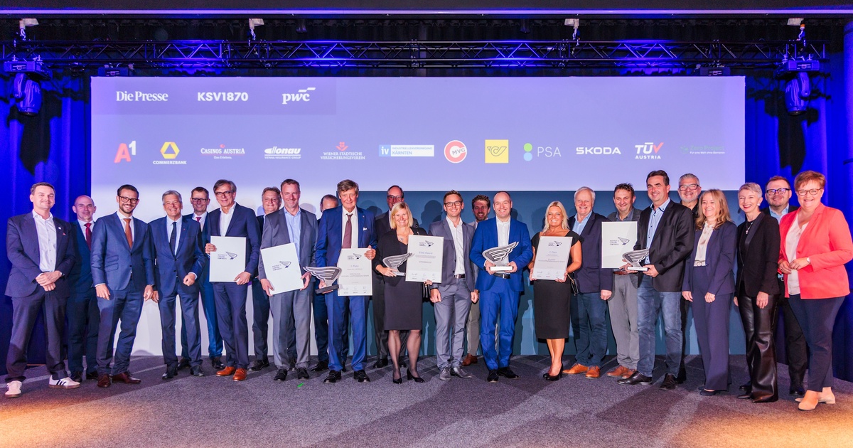&bdquo;Austria&rsquo;s Leading Companies&ldquo;: K&auml;rntner Landessieger ausgezeichnet