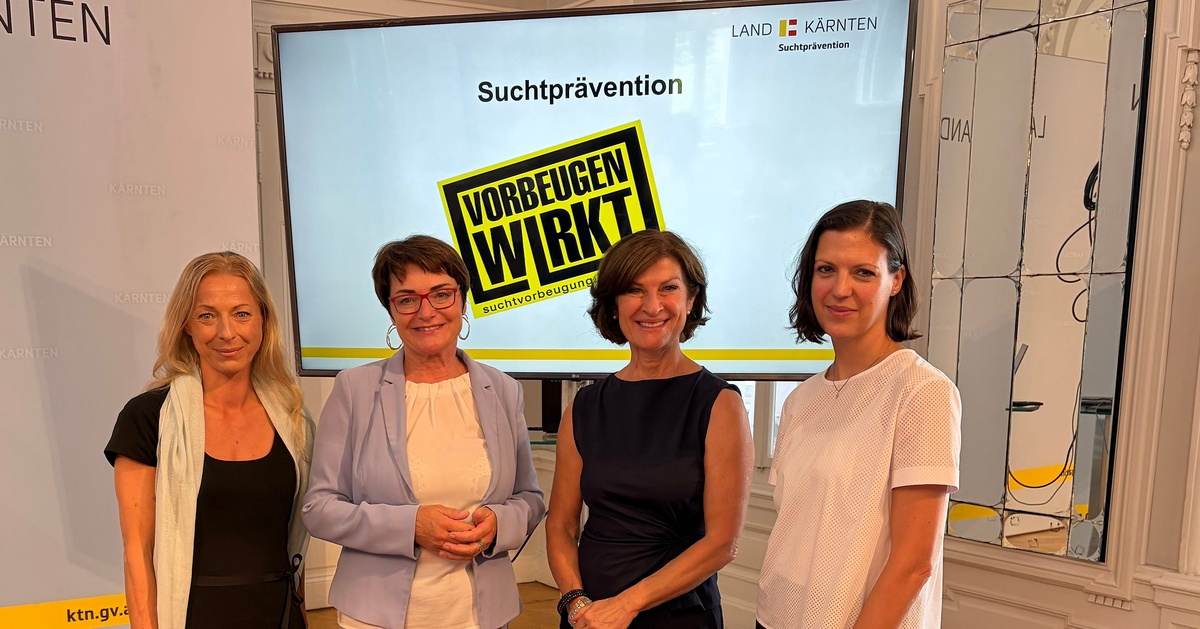 K&auml;rntner Suchtbeirat &ndash; K&auml;rnten setzt auf Pr&auml;vention und klare Ma&szlig;nahmen