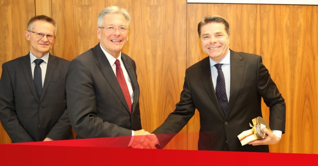 Slowenischer Botschafter Gerzina auf Antrittsbesuch