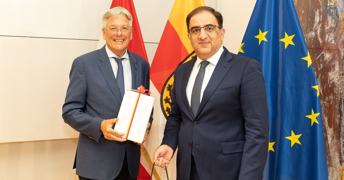 Armenischer Botschafter auf Antrittsbesuch