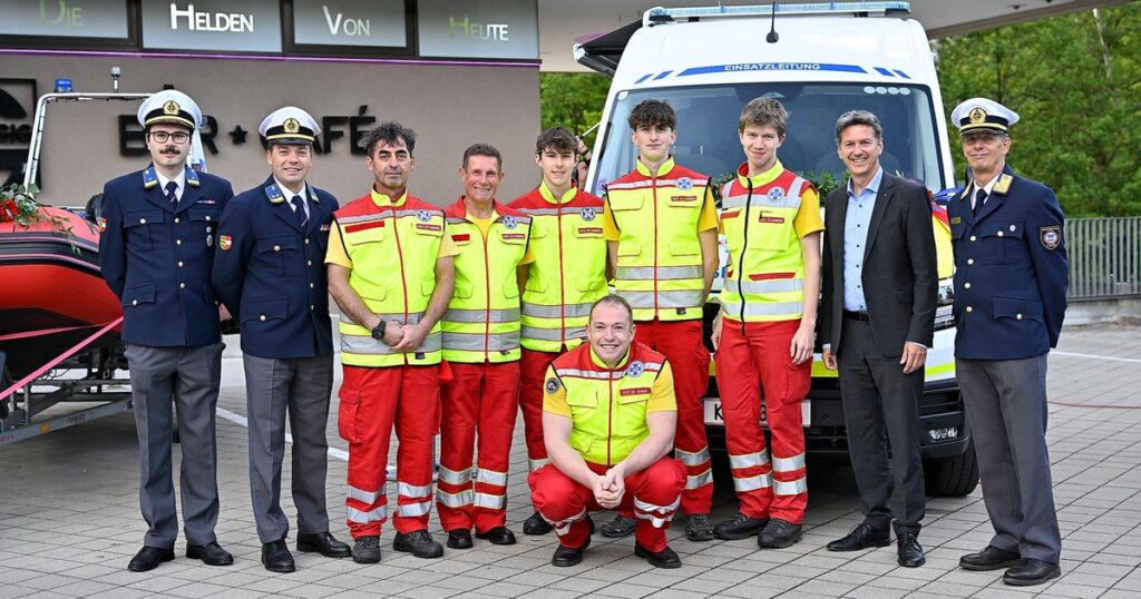 Hohe Landesauszeichnung für Wasserretter Albert Maryodnig