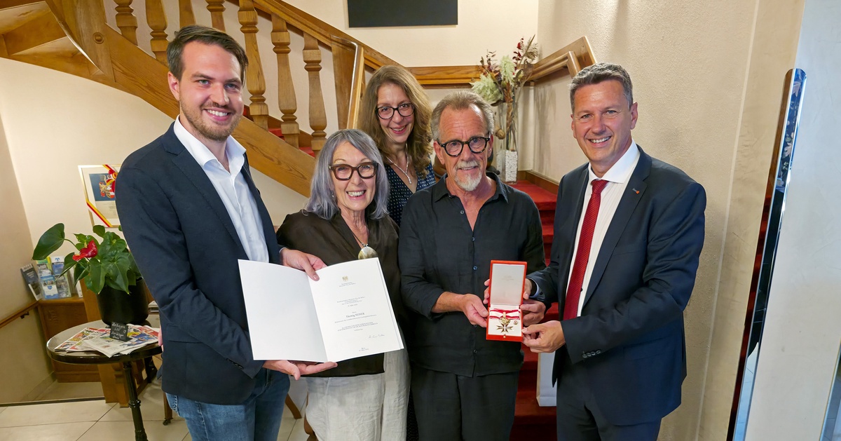 Gro&szlig;es Goldenes Ehrenzeichen f&uuml;r Herwig Seiser