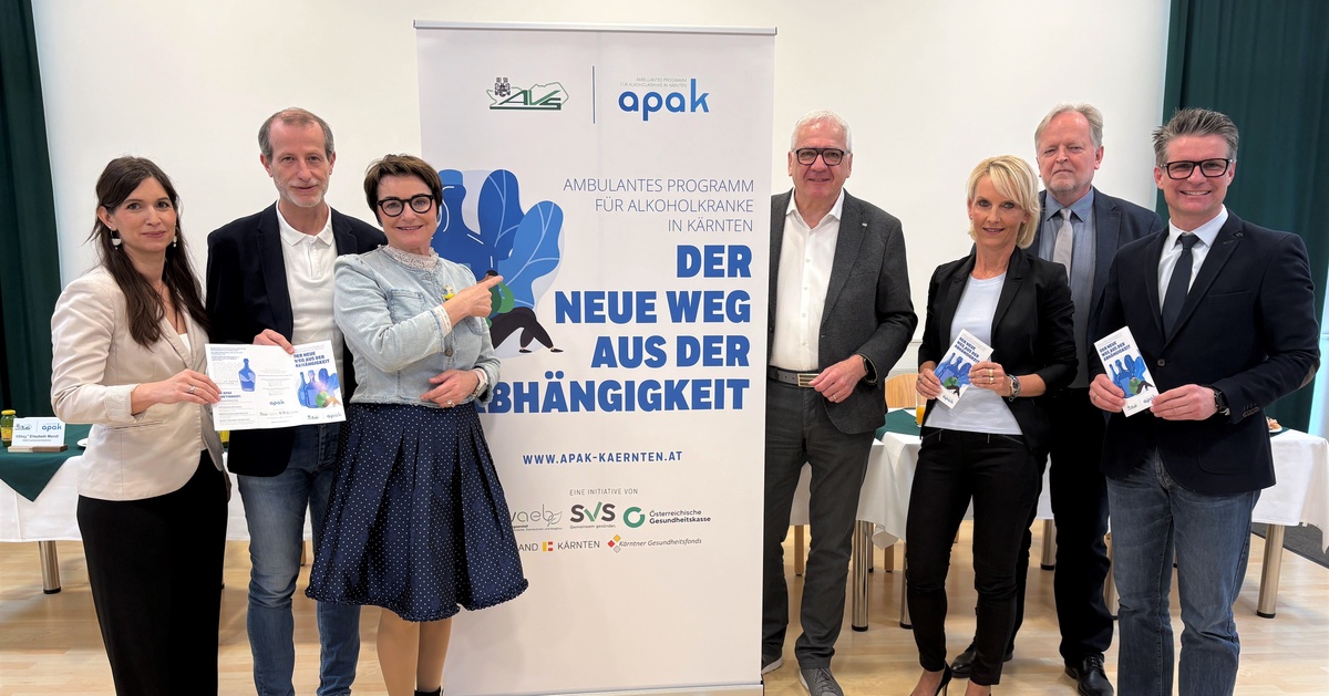 Start f&uuml;r APAK: Der neue Weg aus der Alkoholabh&auml;ngigkeit