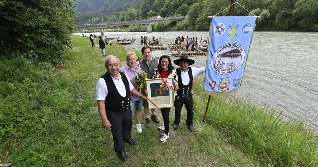 Landeswappen für Flößergruppe Spittal-Baldramsdorf