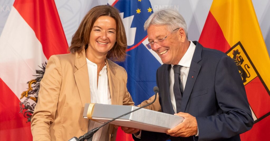 Kärnten und Slowenien intensivieren Zusammenarbeit in wichtigsten Zukunftsfragen