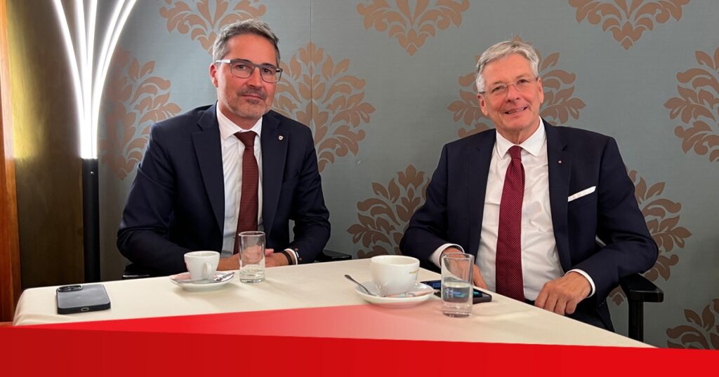 Arbeitsgespräch mit Südtirols Landeshauptmann