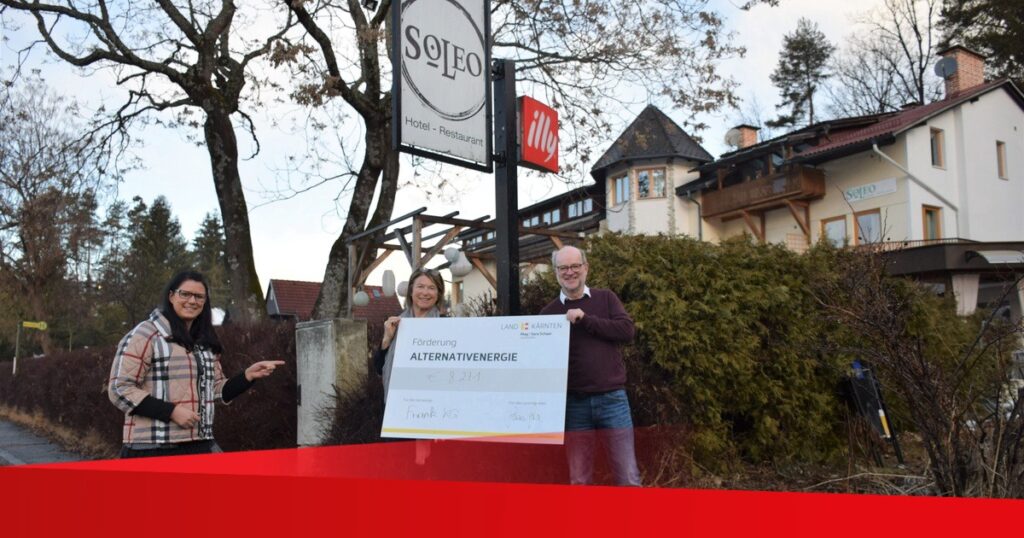 Hotel-Restaurant Soleo wird klimafreundlich beheizt