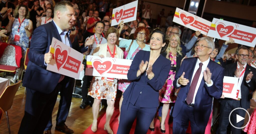 Videoaufzeichnung Landesparteitag SPÖ Kärnten 2022