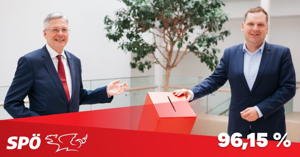 SPÖ Klagenfurt: Philip Kucher mit 96,15 Prozent zum neuen Vorsitzenden gewählt