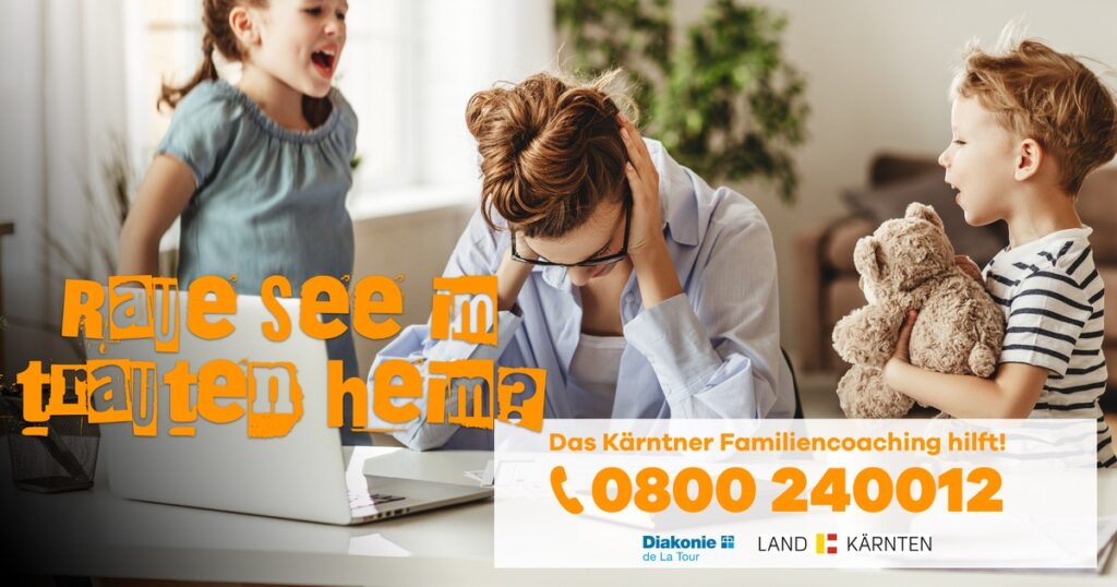 Wenn´s zu Hause unrund läuft: Land Kärnten hilft mit „Mobilem Familiencoaching“