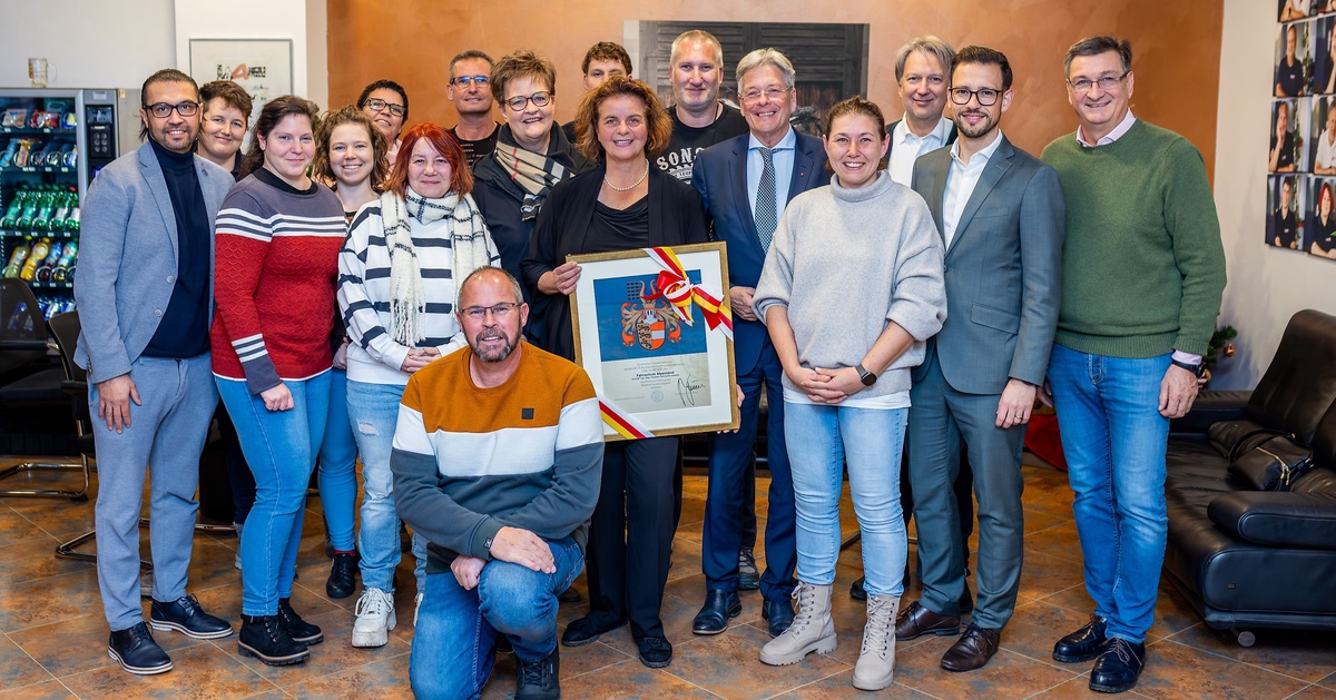 Landeswappen f&uuml;r Fahrschule Alpenland