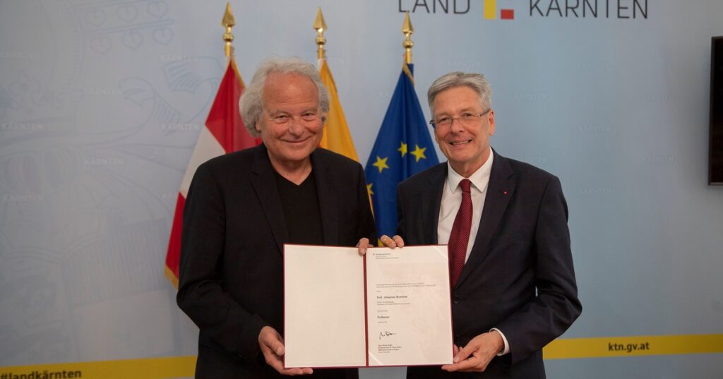 Trauer um Kärntner Musikpädagogen Johannes Brummer