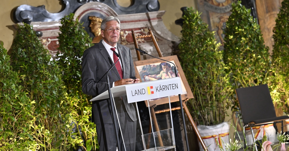Hommage des Landes an Maria Lassnig